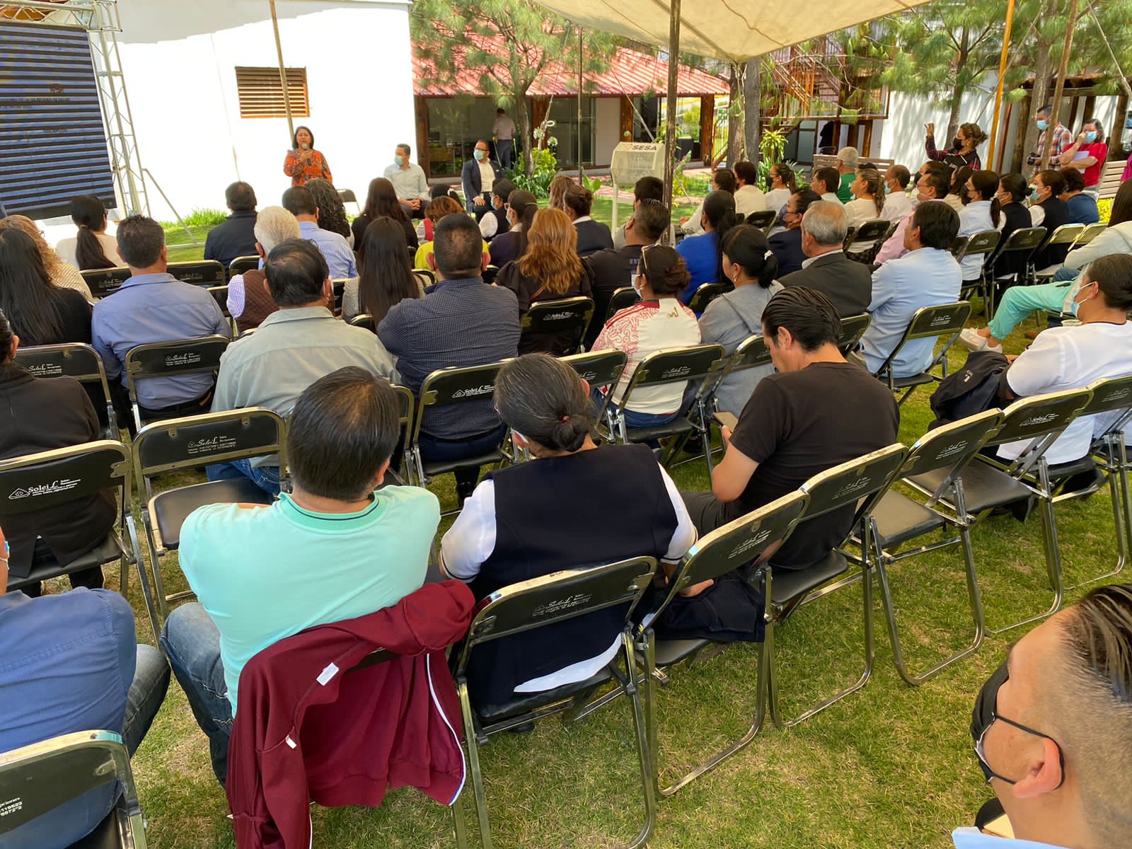 Realizan rifa para celebrar a trabajadores de la SESA